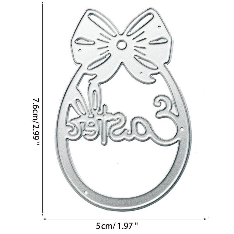 Metal Easter Cutting Dies Stencil DIY Scrapbook Album Paper Card Template Mold