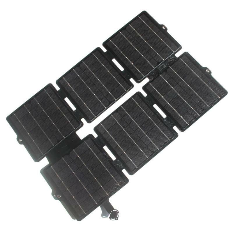 Foldable Solar Panel Cells USB Solar Panel Portable 30W 5V/12V for Mobile Phone