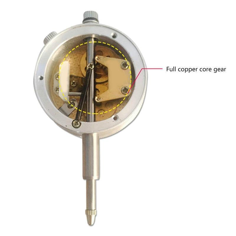 Dial Indicator Precision Tool 0.01mm Accuracy Indicator Dial Test Gauge 0-10mm