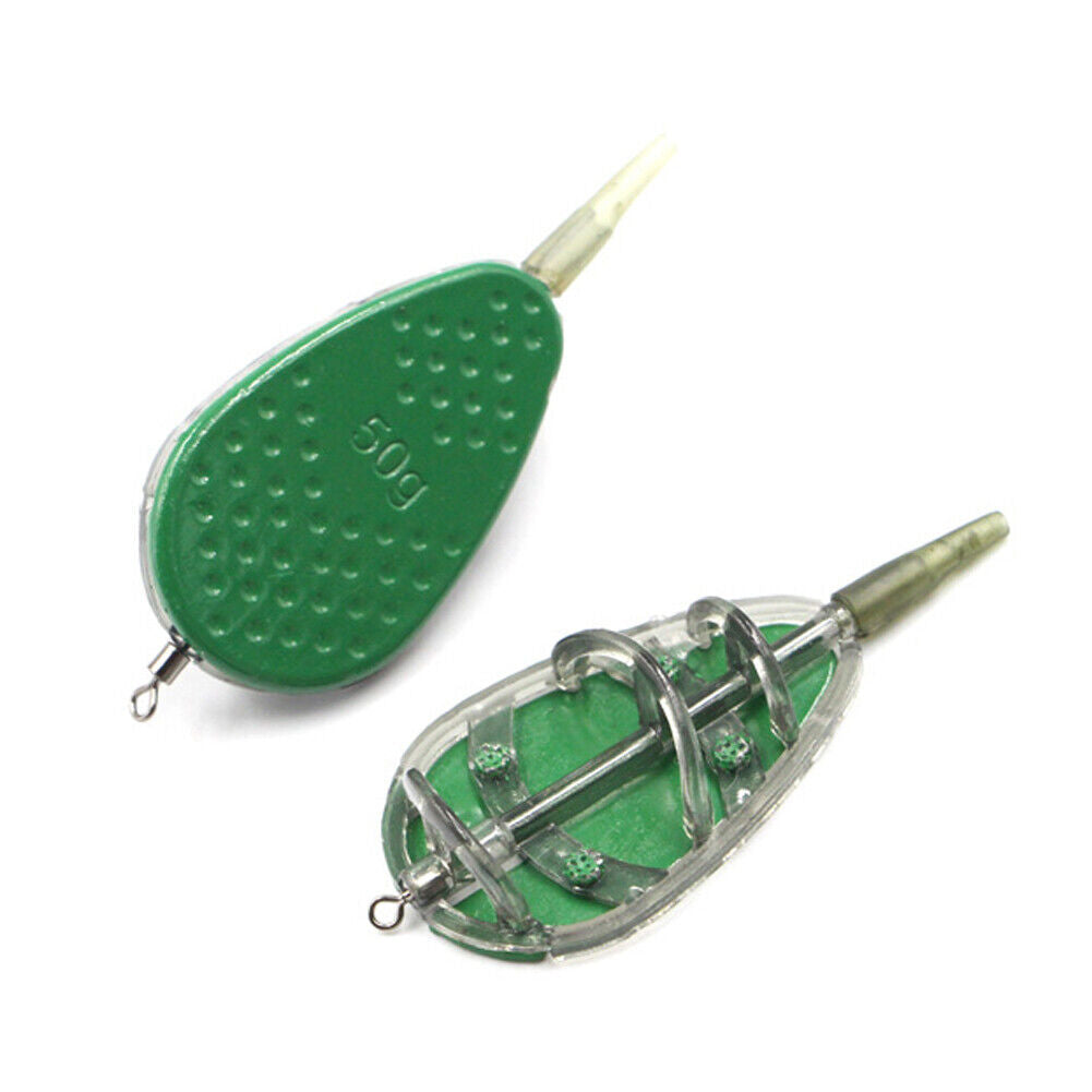 Fishing Feeders Inline Bait Holder Mould Basket Fishing Tackle (Bait Cage)