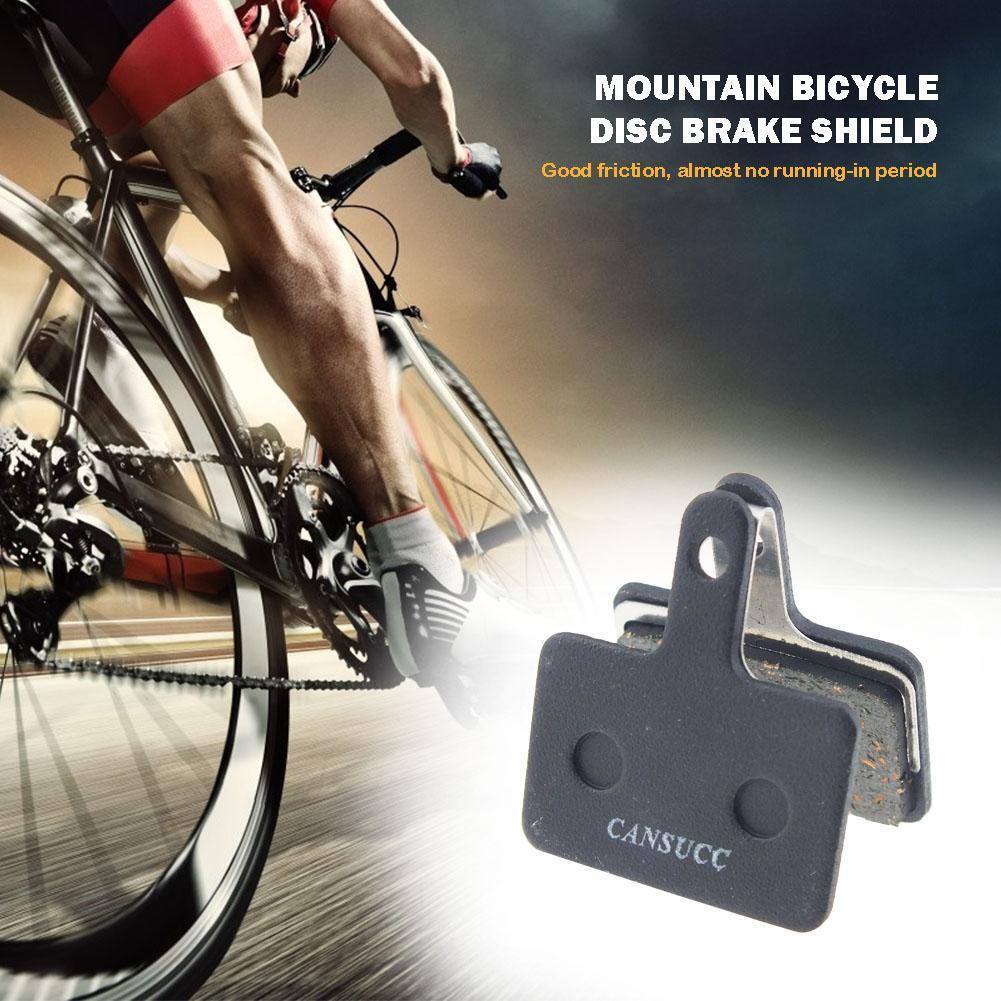 2pcs Outdoor Cycling Bike Disc Brake Pads Semimetal Cycling Friction Film