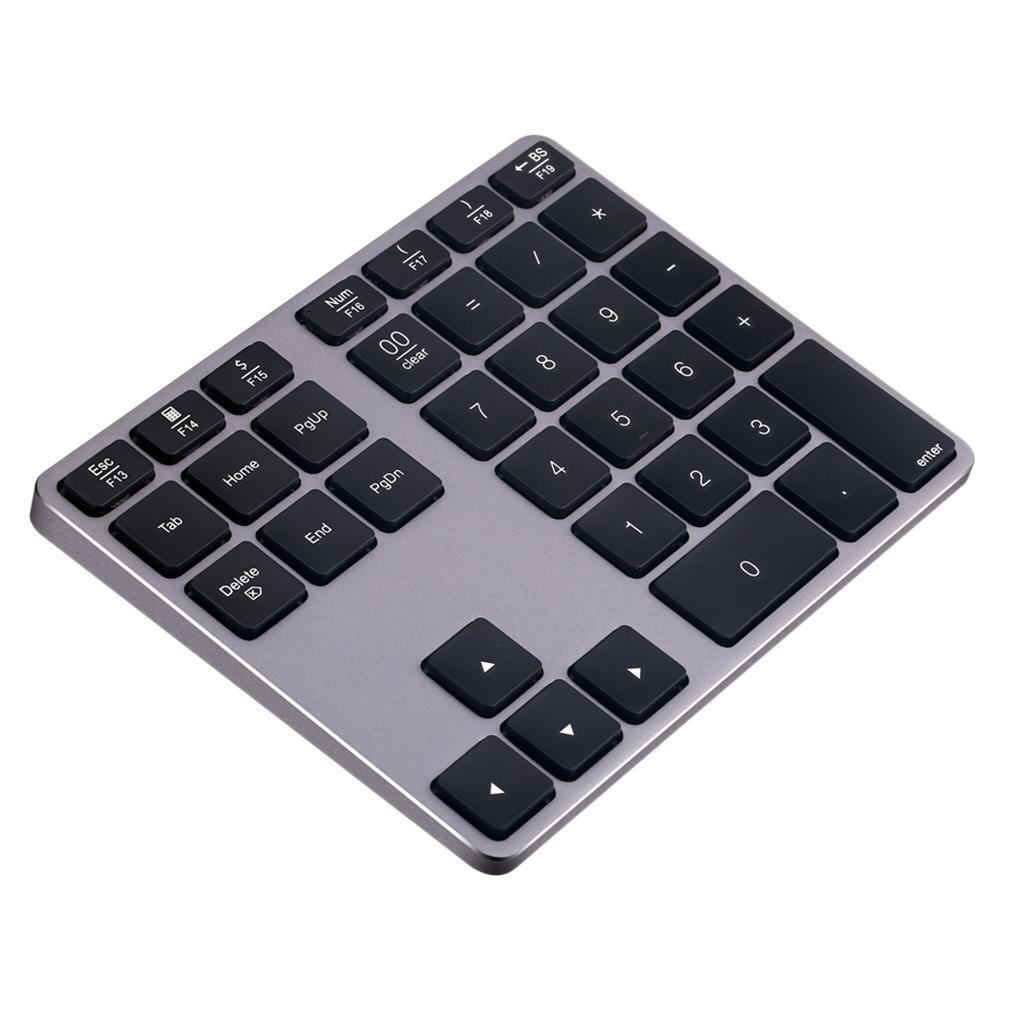 Numeric Keypad Number Pad numeric keyboard with Multi-function, Aluminum 34