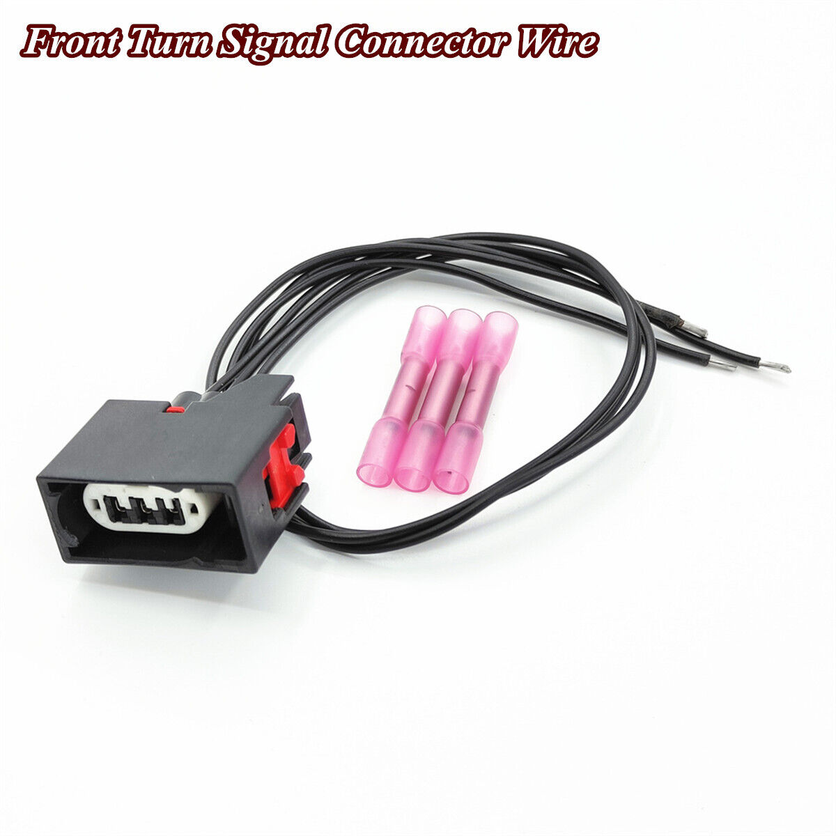 1 Pcs Car Front Turn Signal Connector Wire Harness For Jeep Wrangler JK 2007-18