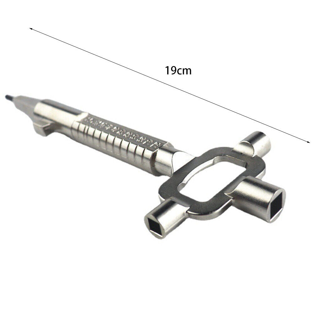 19cm Spindle Wrench Multi Purpose Cylinder Gauge Cam Turner Locksmith Tools