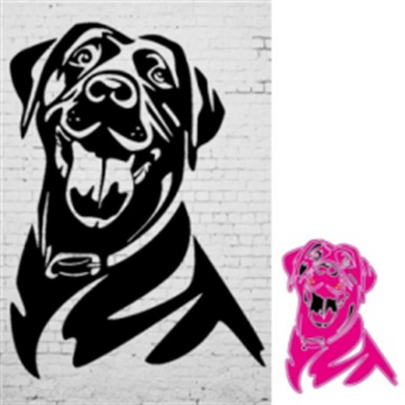 Animal Cutting Dies Dog Die Cuts Embossing Template for Card Making Scrapbooking