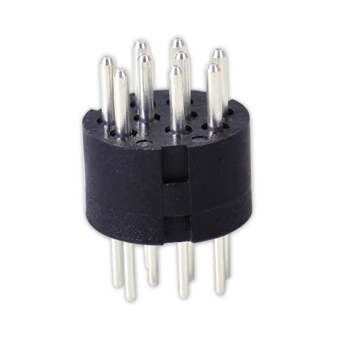 Mini Din Male Connector Plug Adapter Adaptor Converter Fit for Promedia GMX Li