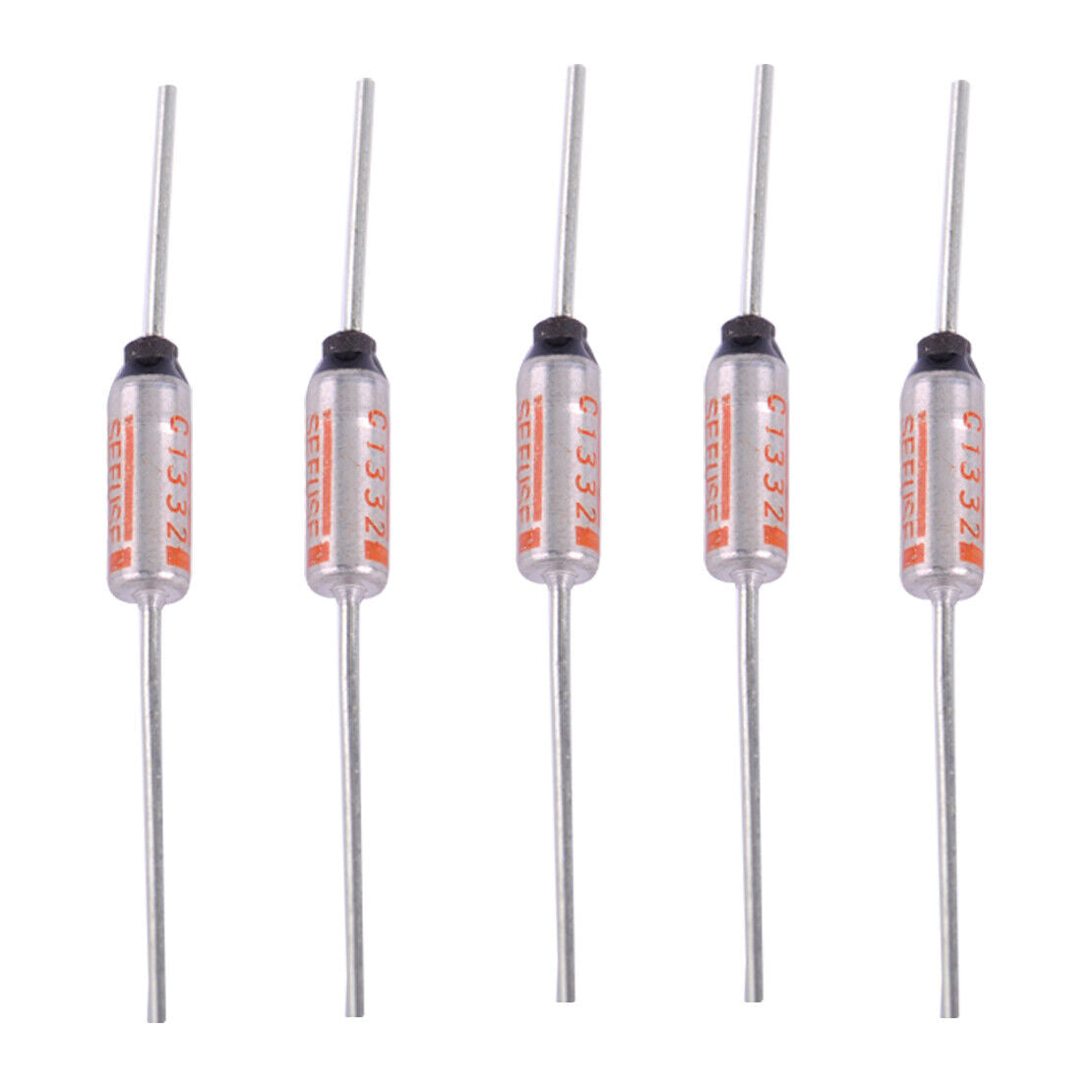 5pcs SF214E Thermal Cutoff  216 Degree 10A 250V AC SEFUSE Li