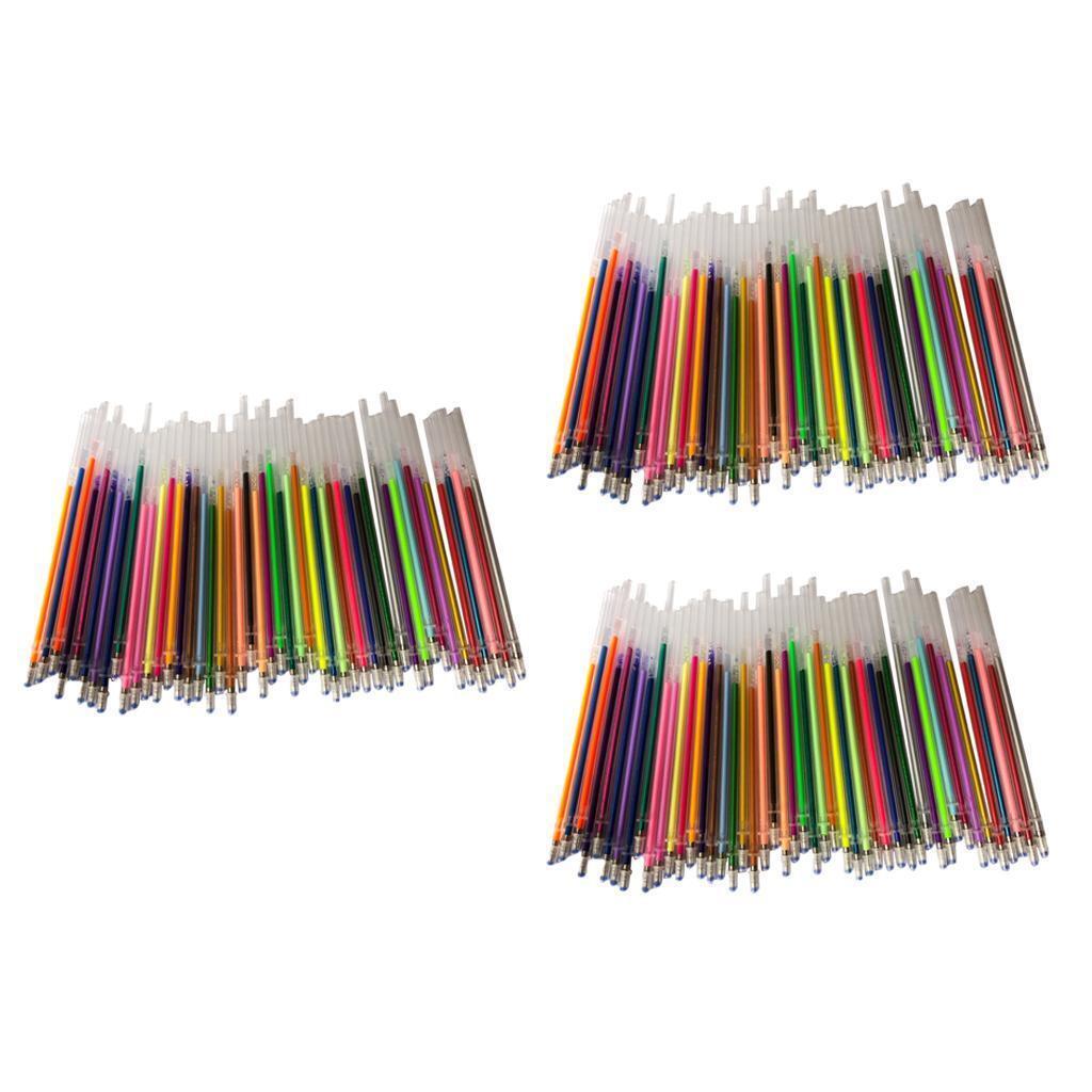 144pcs  Refills Markers Doodle Highlighter Stationery School Supply