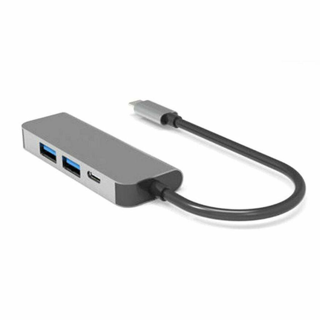 USB C to HDMI adapter, USB 3.1 Type-C hub to HDMI 4K + USB 3.0 + USB-C charging