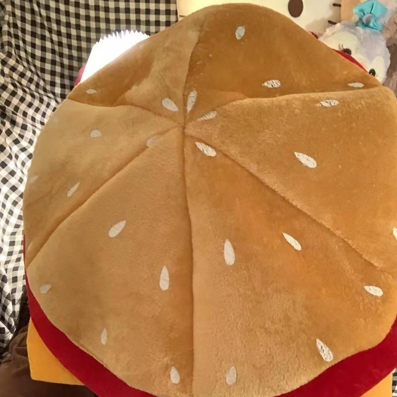 Novelty Carnival Hamburger Hat Christmas Thanksgiving Decoration Fast Food Hat