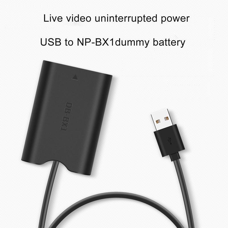 Camera Powerbank NP-BX1  Dummy Battery for Sony DSC-RX1 DSC RX100 RX1R