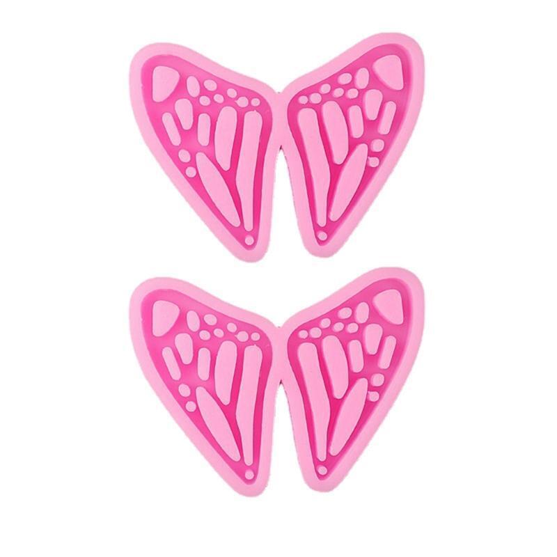 Handicrafts Earrings Eardrops Dangler Mold Wing Keychain Necklace Casting Mold
