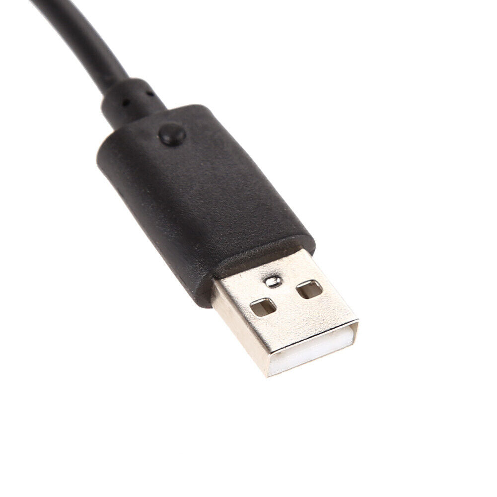 New USB Play&Charger Charge Cable Adapter For XBOX 360 Controller Black  FE