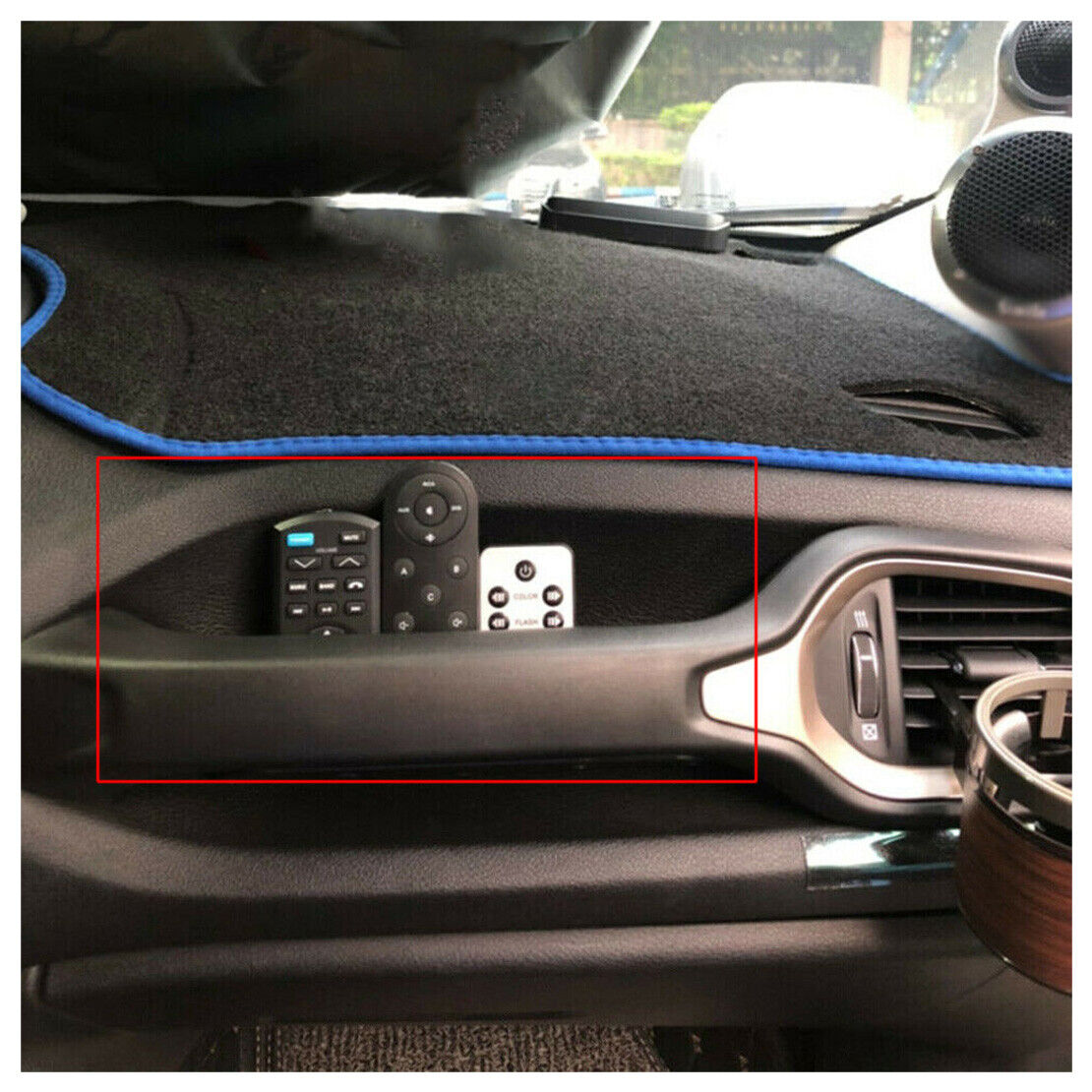 Passenger Handle Storage Box Holder Organizer fit for Jeep Renegade 2015-2020