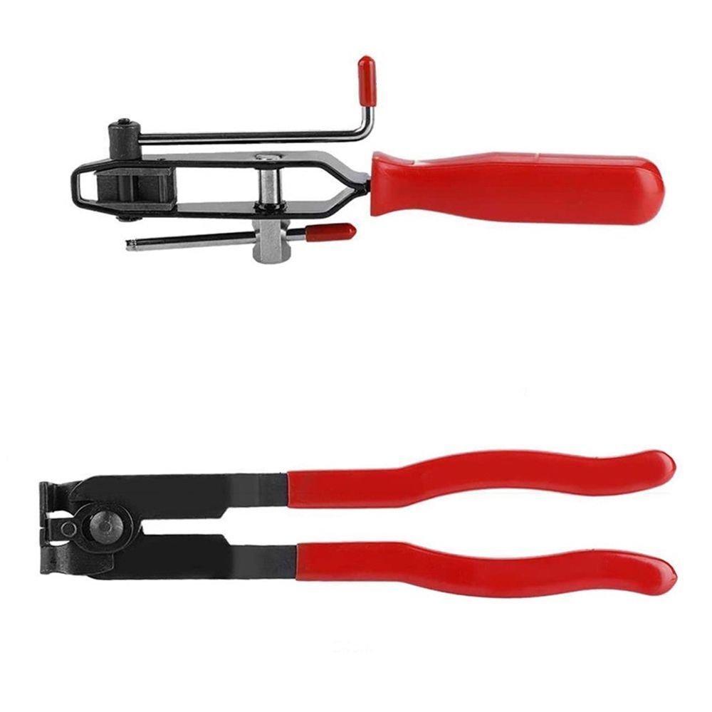 Hose Clips Crimps and Flattens Clamps CV Joint Ear Clamp Banding Tool Set