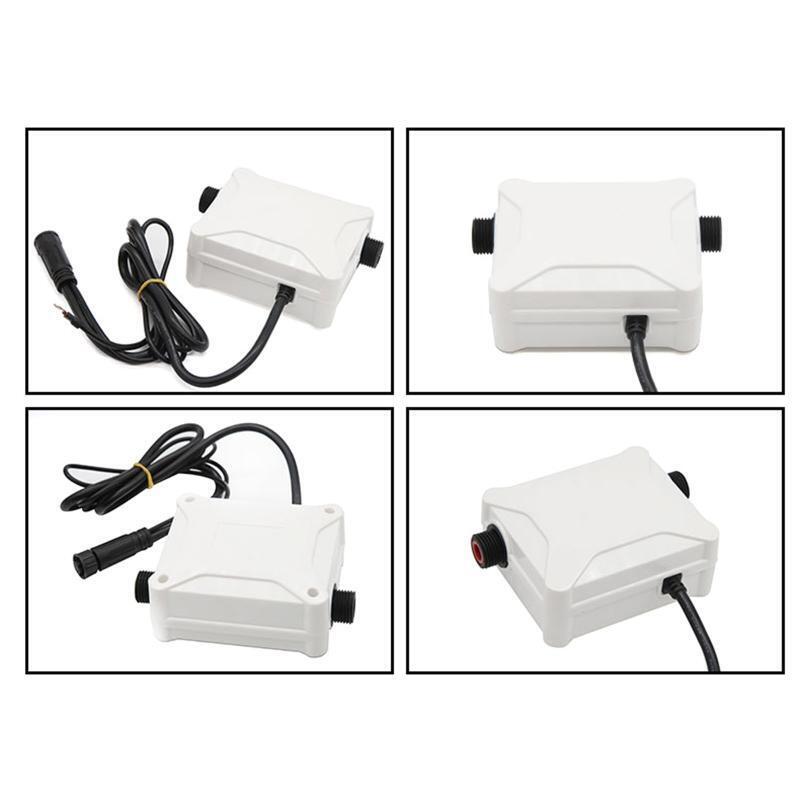 Flowmeter & Solenoid Valve Integrated Water Flow Sensor DC24V for Pig Feeder