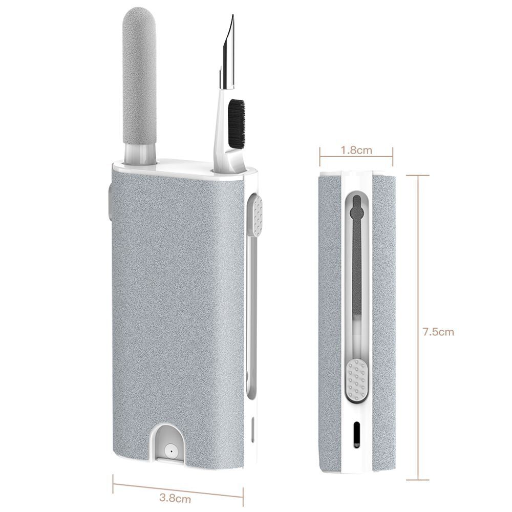 5-IN-1 Kit Headset Screen Cleaning Cleaning Earphone Cleaning Pen Tools Cleaner
