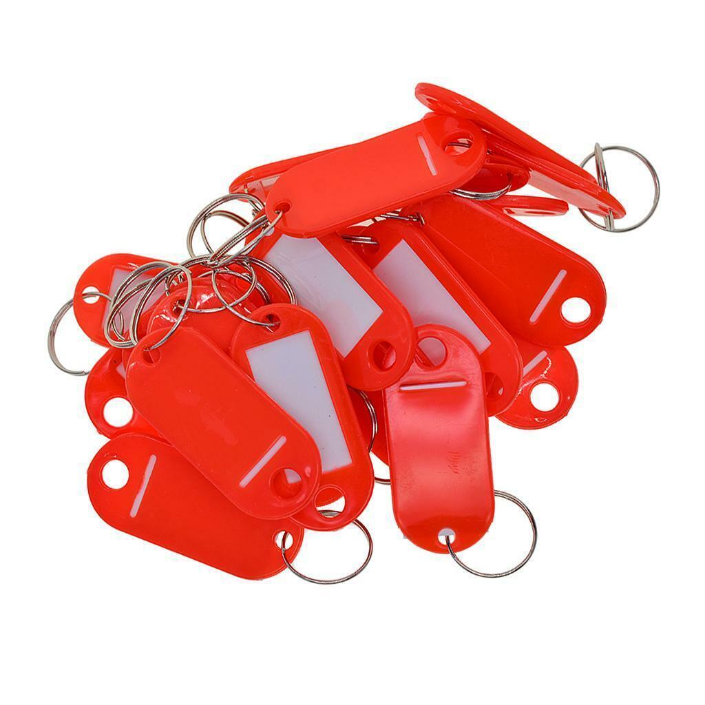 150 Pieces 150  Plastic Key Tags   Label Key Identifiers