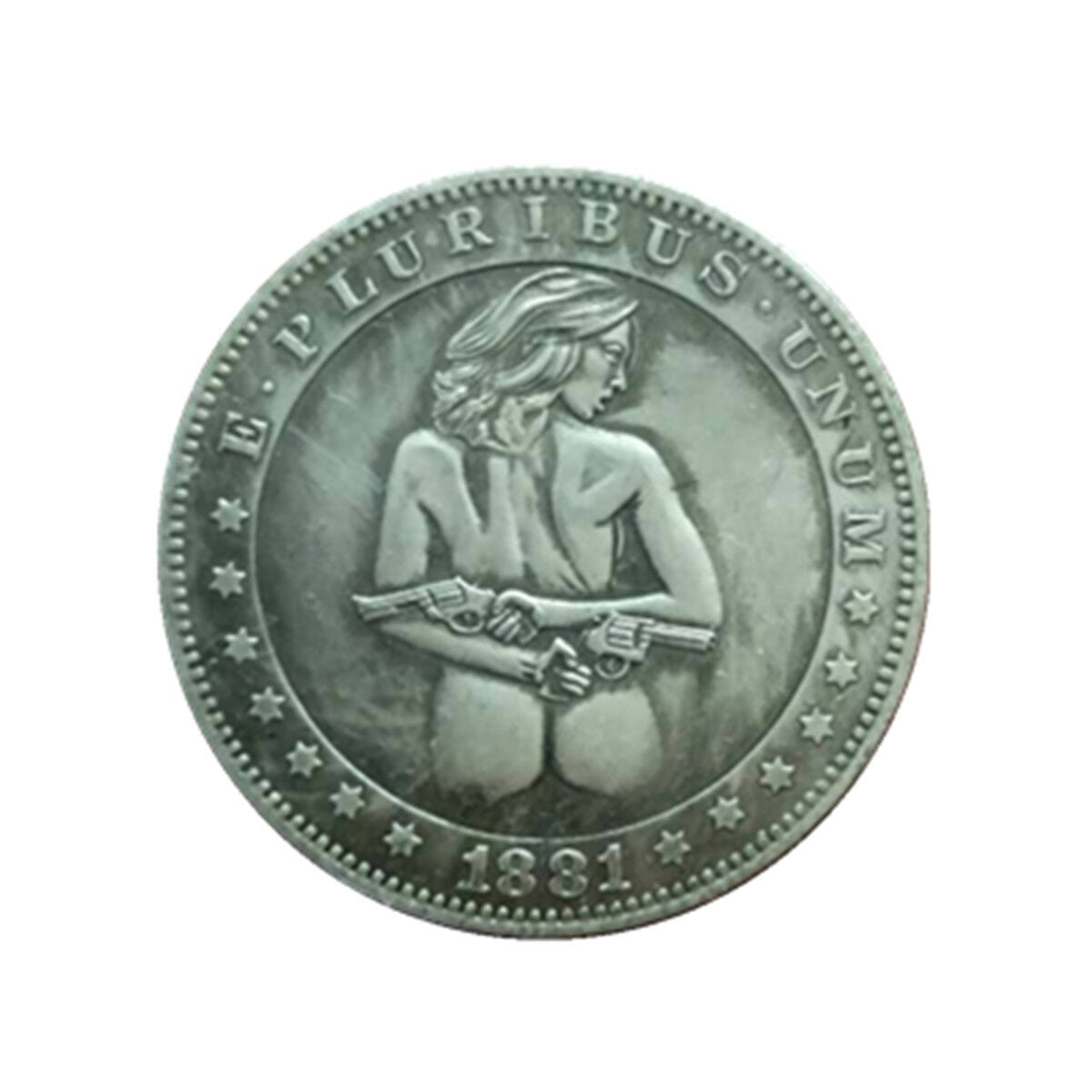 1881 American Morgan Double-shot Girl Commemorative Coins Collection