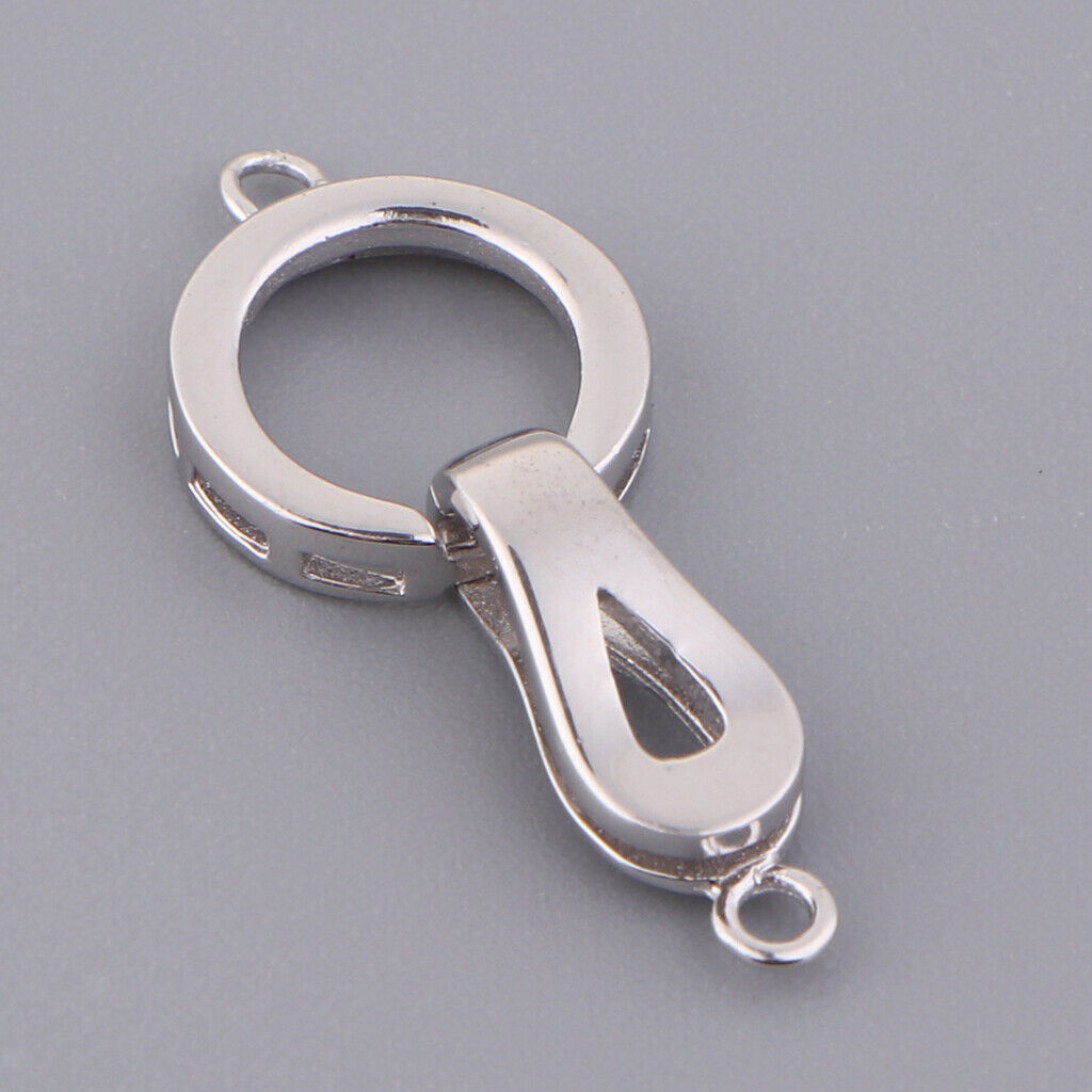 1 piece Sterling  Jewelry Clasps Hooks for DIY Bracelet Necklace