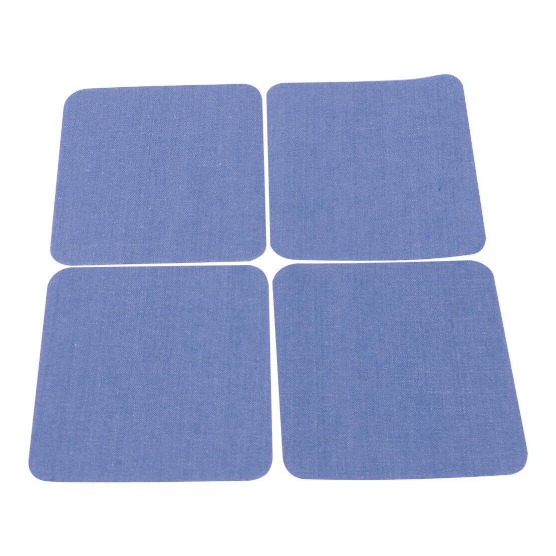 4 Iron Sew on Cloth Elbow Knee Repair Denim Jeans Patches Applique DIY 5X3.8" Li