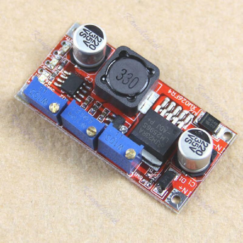 New DC-DC LM2596 Step Down Adjustable CC/CV Power Supply LED Driver Module