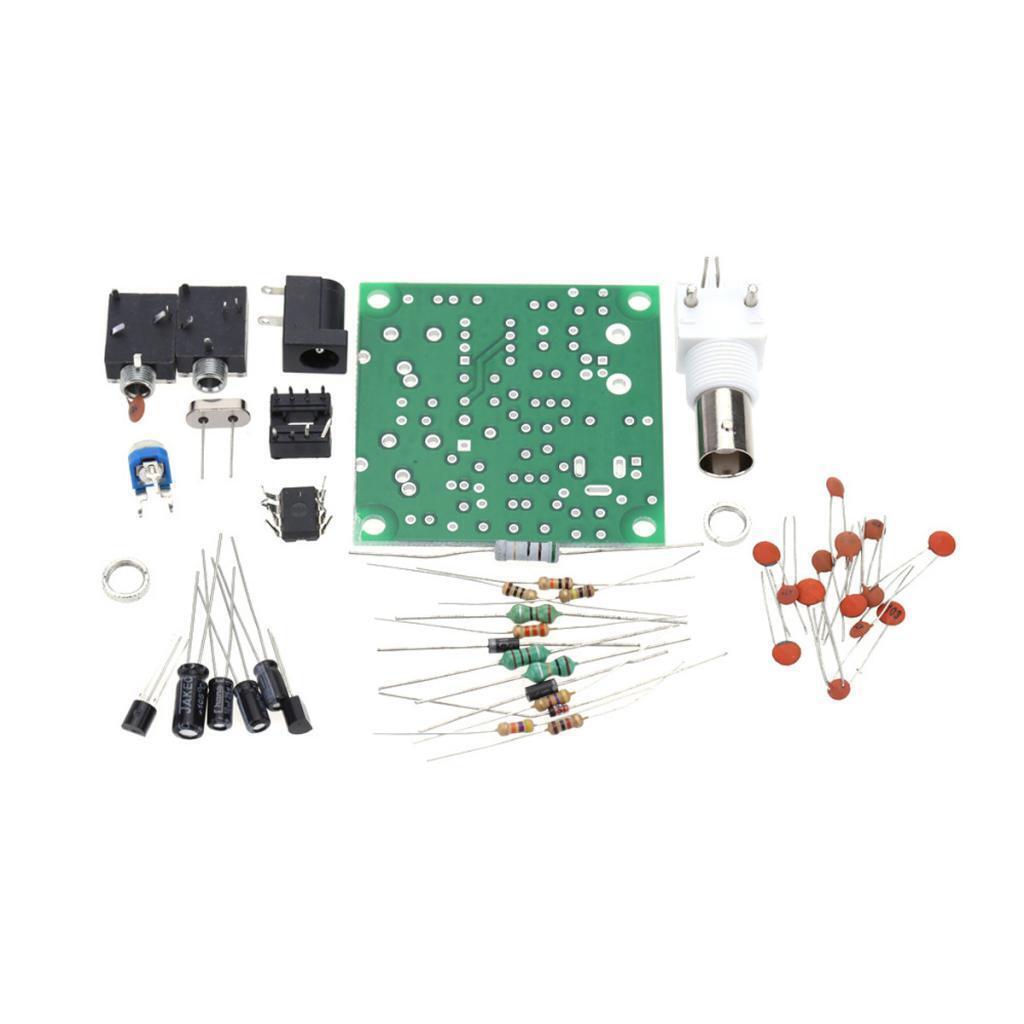 HAM RADIO 40M 9V-12V CW Shortwave Transmitter QRP Pixie Kit Receiver