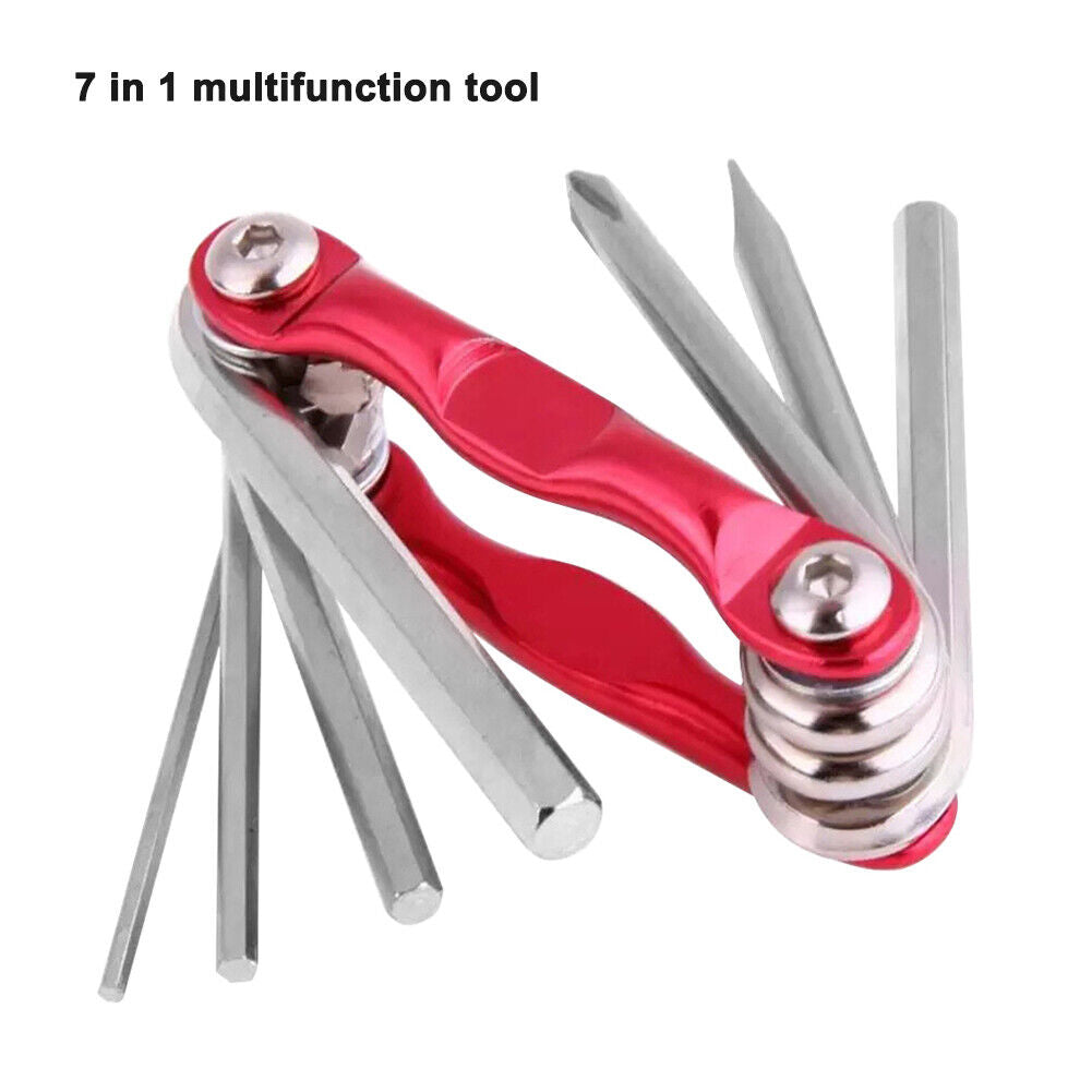 7 in 1 Bicycle Repair Tools Portable Multifunctional Maintenance Tool Kits