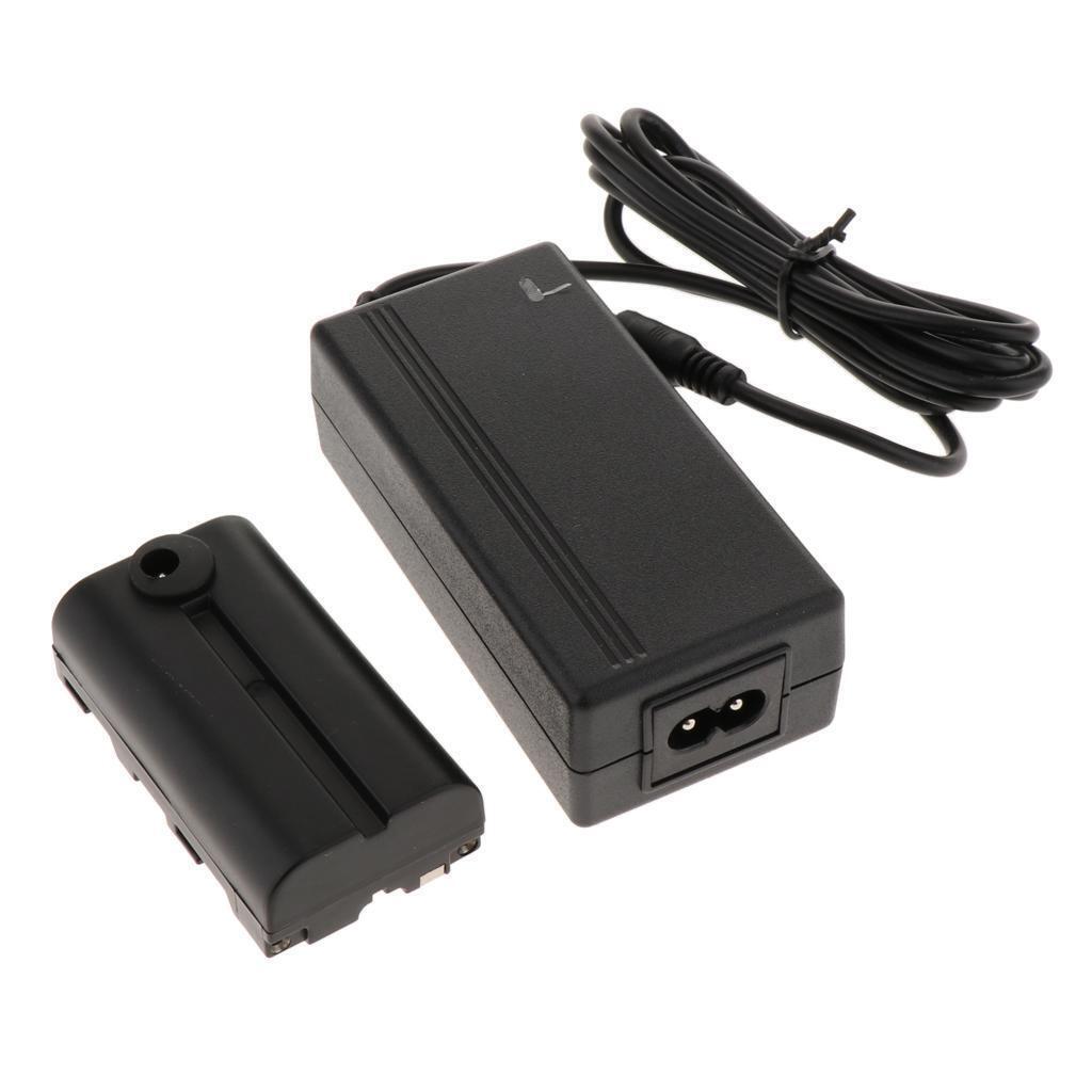 NP-F970  F550 Battery Charging E6 AC Power Adapter Kit for