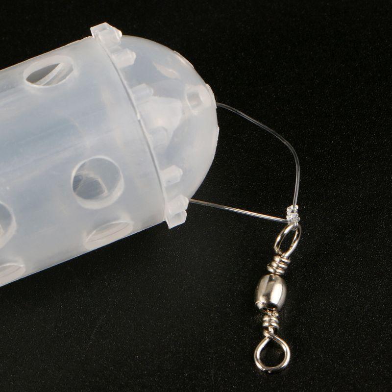 1PC New Small Bait Cage Fishing Trap Basket Feeder Holder Catcher For Angler