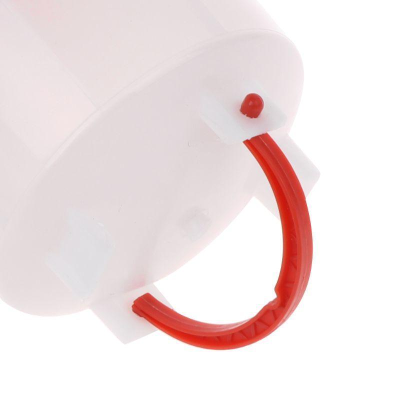 Chick Feeder Waterer Hanging Poultry Water Drinker 1.5L for Small Birds Poultry