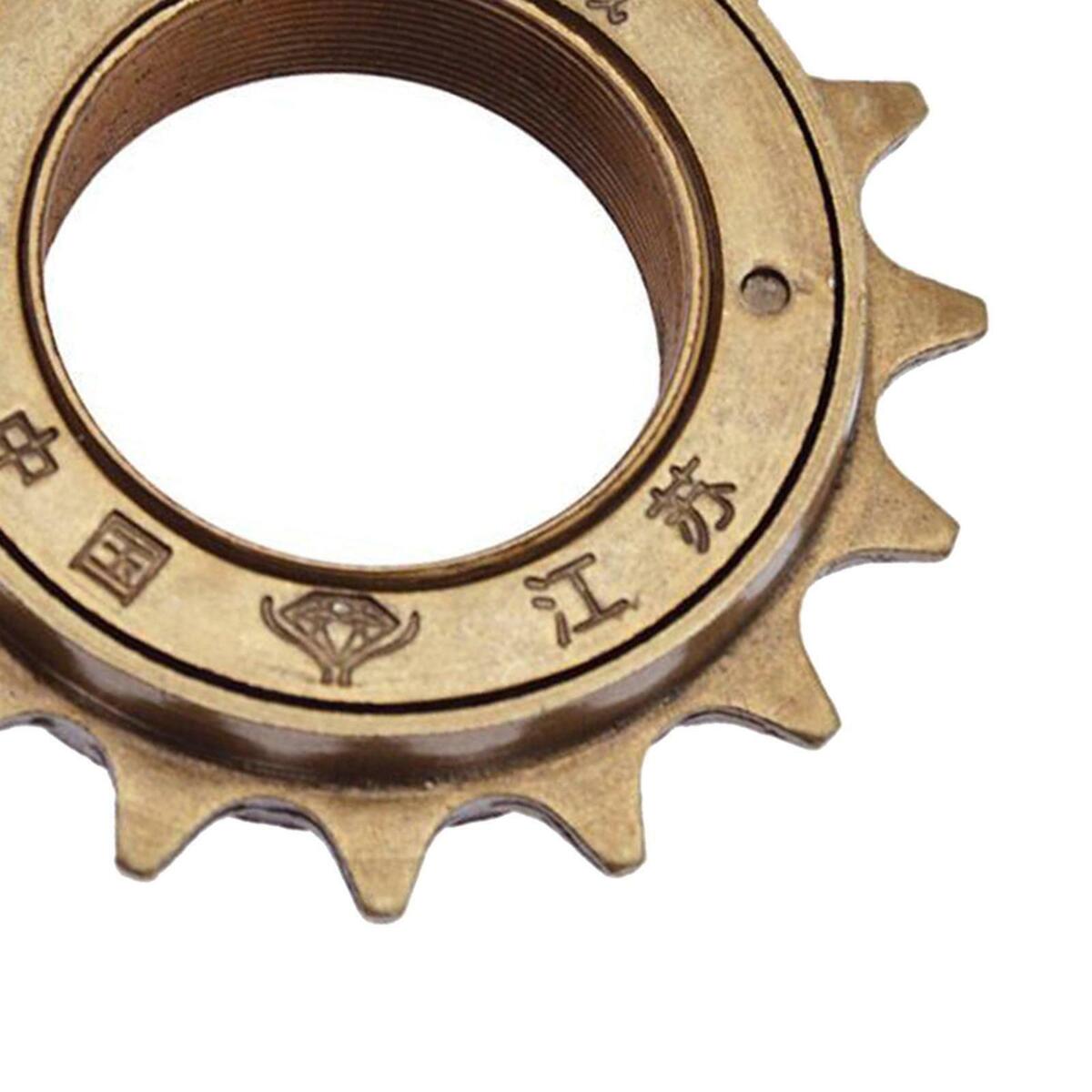 Compact Copper 16T Single   Fixed Sprocket for Fixed Gear