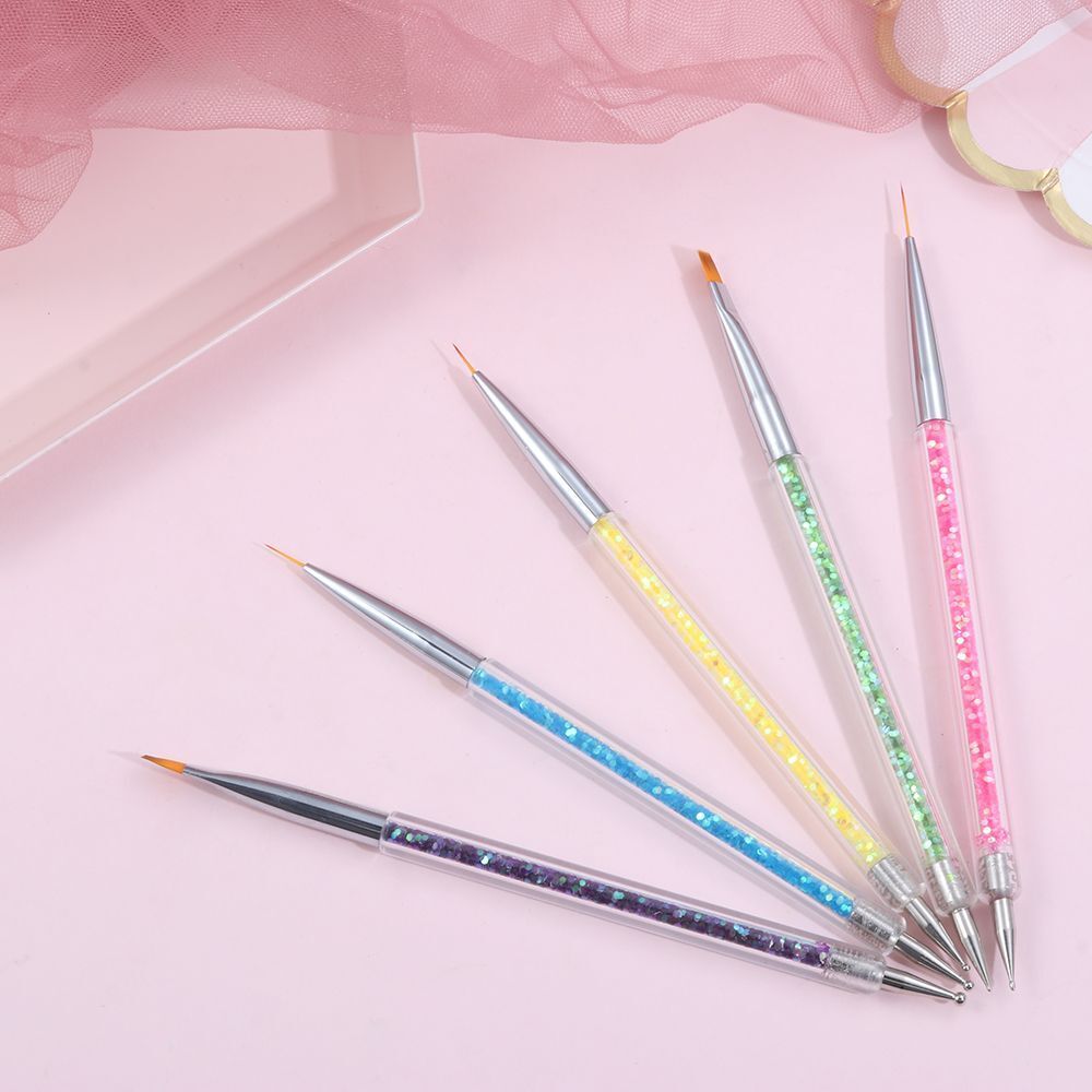 Nail Liner Pen Nail Dotting Pen Multifunctional Nail Brush Nail Art Brushes