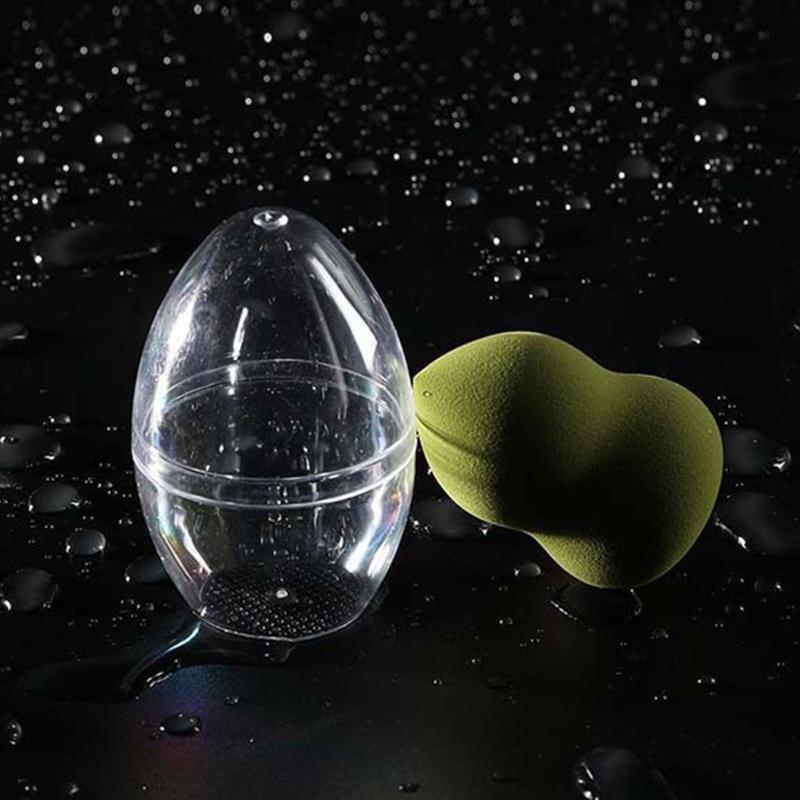 Beauty Sponge Stand Storage Case Makeup Blending Puff Holder Empty Cosmetic Egg