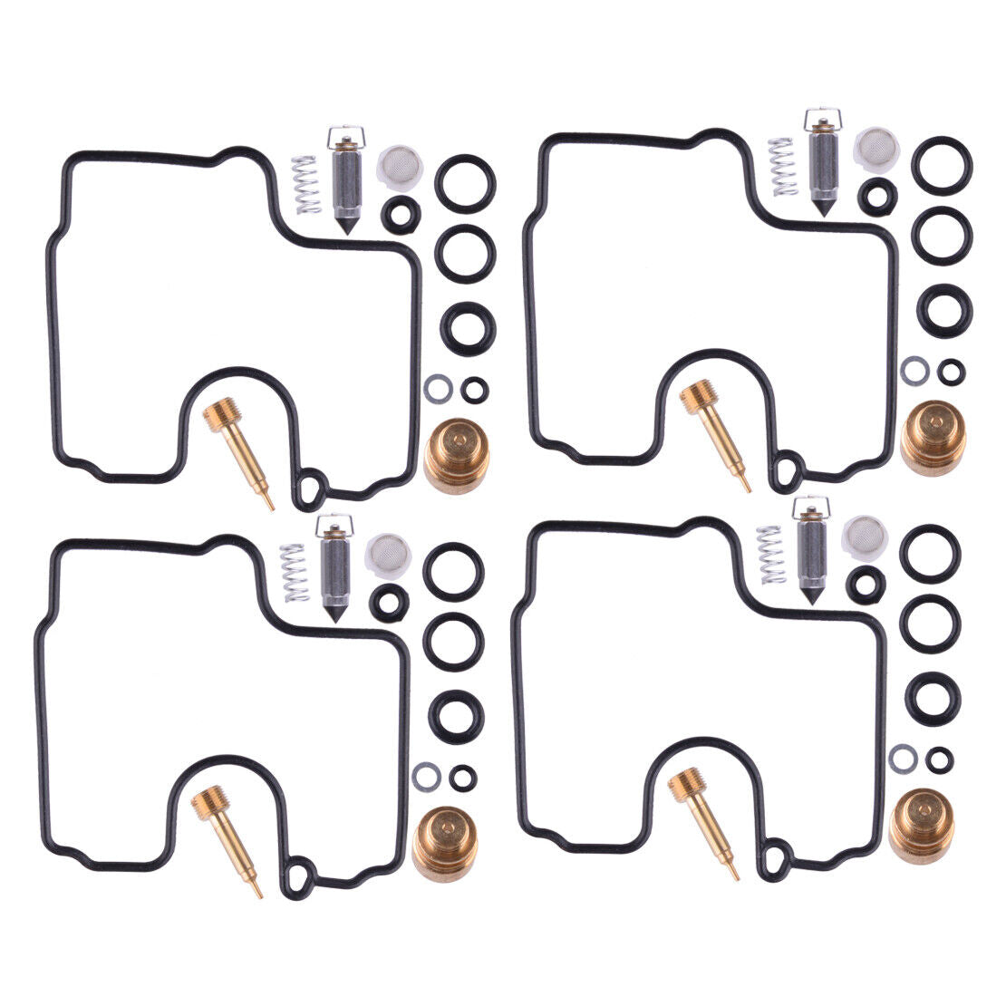 Car 4x Carburetor Repair Kit Rebuild Set fit for Suzuki GSX-R 600 1997-2000