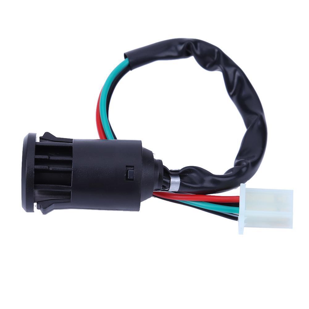 Motorbike ATV Key Ignition Switch 50 70 90 110 125 150 200 250 4 Wires Lock