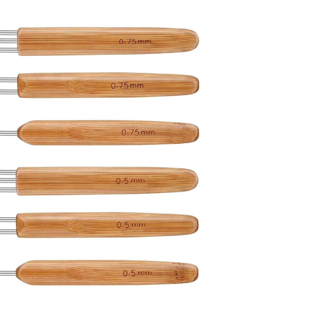 Artist Gather 8 PCS  Men s Crochet Hooks Set  Weaving