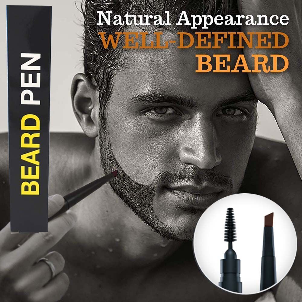 Natural Hair Grower Fast Camouflage Beard Filler Pen Beard Growth Pencil