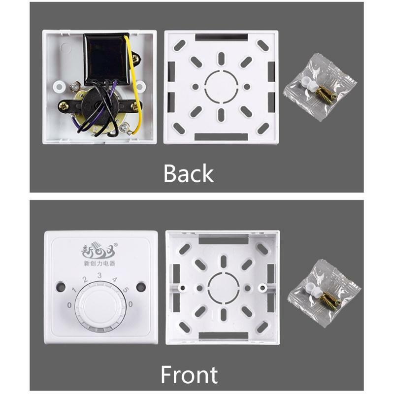 5 Speeds Variable Fan Speed Control Suitable for Most Brand Electric Ceiling Fan