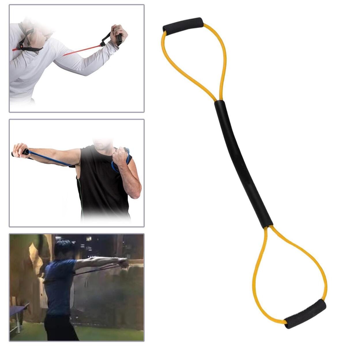 2Pcs Sports Resistance Bands Shadow Boxing Gym Pull Rope Strength Training