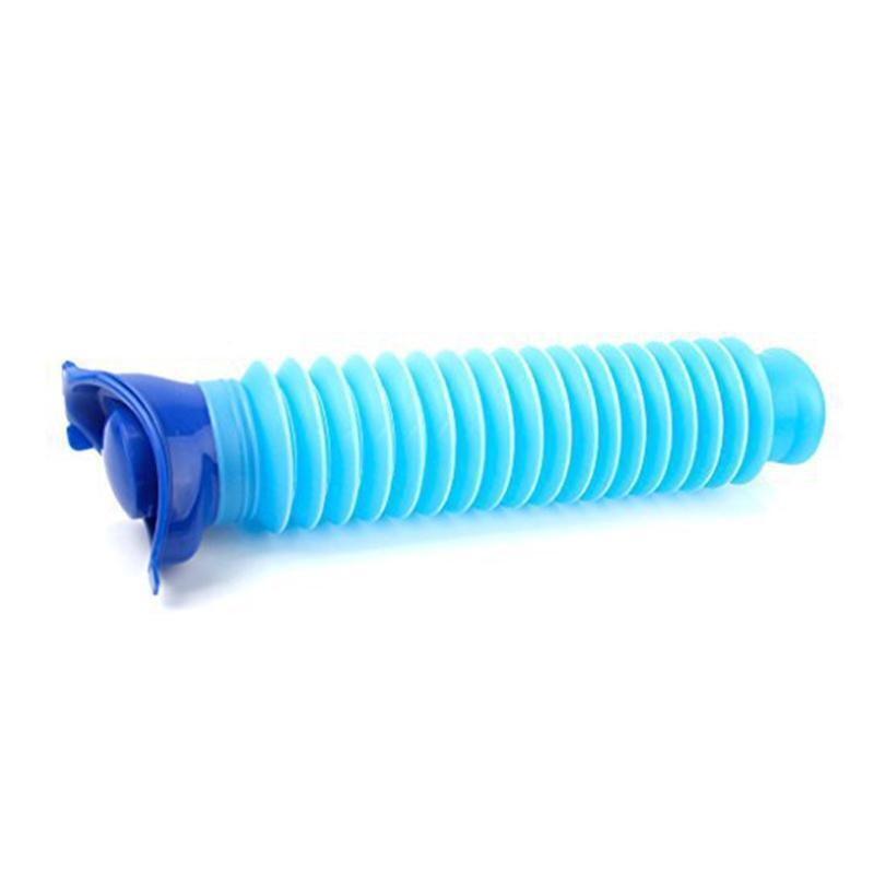 750ML Shrinkable Urinal Mobile Toilet Potty Pee Urine Bottle for Travel Queuing
