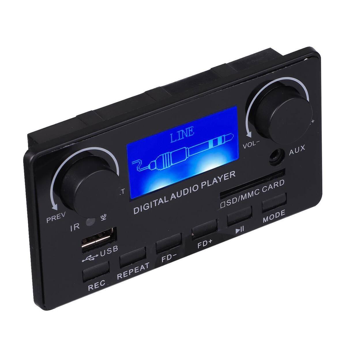 MP3 Player Decoding Board Module Auto MP3 WMA WAV AP blueteeth Decoding