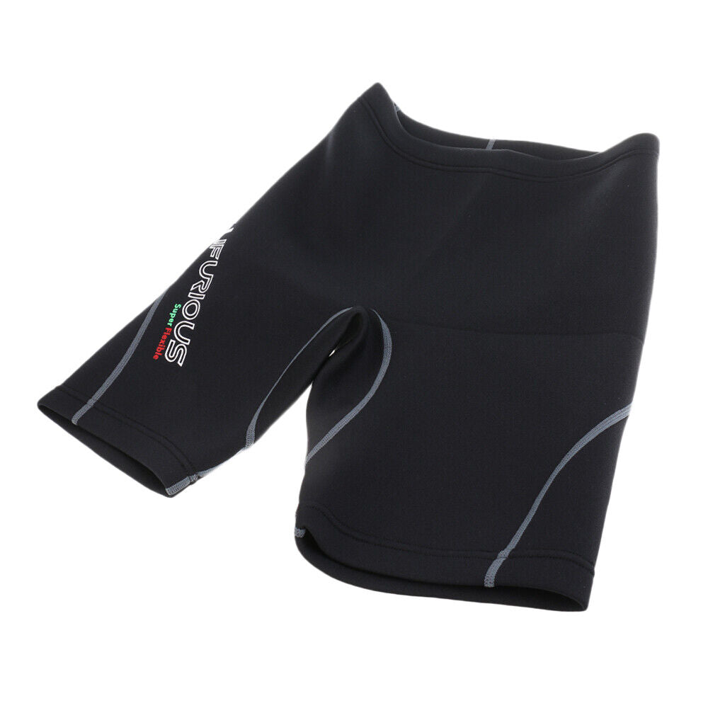 Neoprene Wetsuits Shorts Thick Warm Elastic Trunks Diving Swimming Pants L