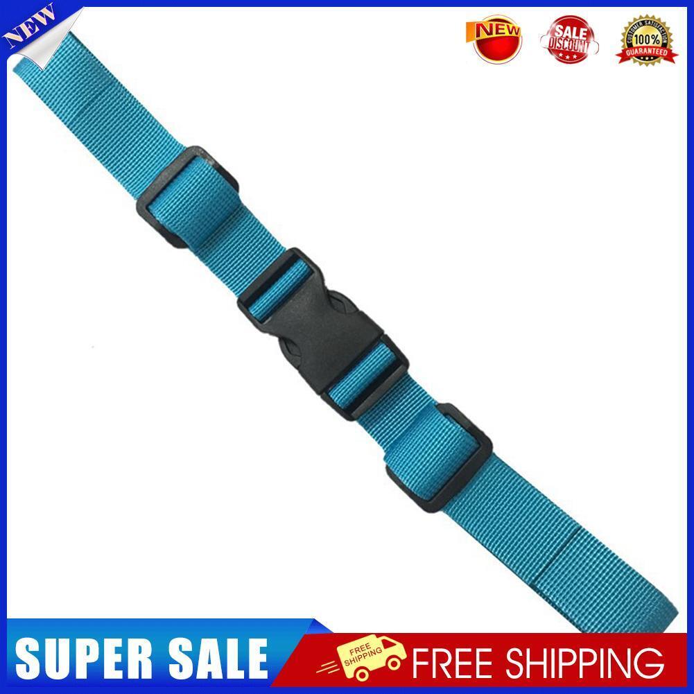 Backpack Shoulder Non-slip Fixed Strap Adjustable Bag Chest Belt (Blue)