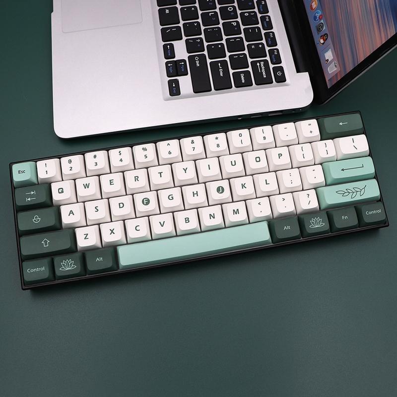 Botanical Keycaps XDA Profile 137 Keys Dye-Sub Keycaps GK61 64 84 96 Layout