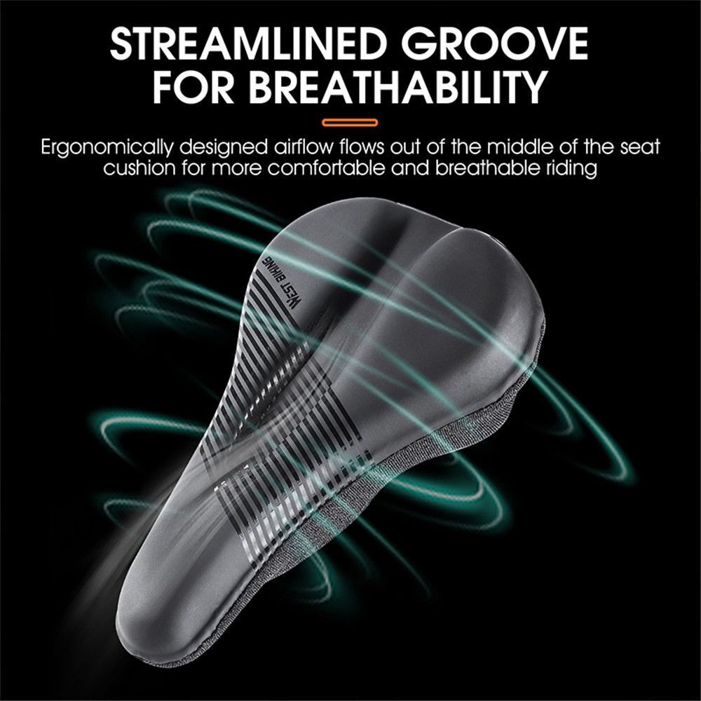 Road Bike MTB Bike Cushion Cycling Saddle Case Seat Pad Bicycle Saddle Covers