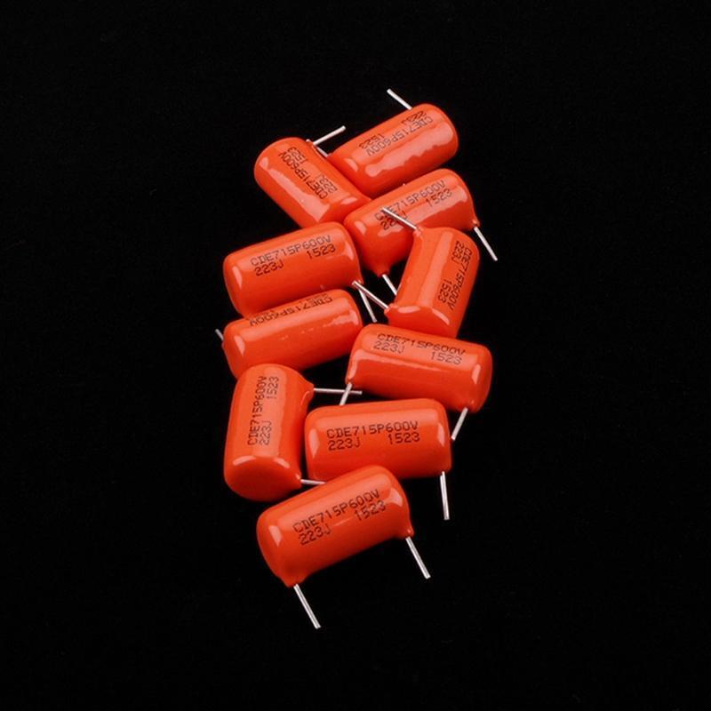 022uf 600v  Guitar Tone Cap Capacitors Old Stock .Sprague Guitar Tone Capacitors