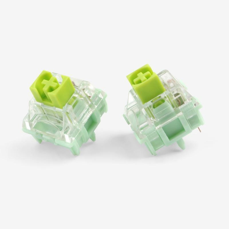 2pcs TTC ACE SMD Keyswitch for RGB Mechanical Keyboard Dustproof Switch 2P 60g