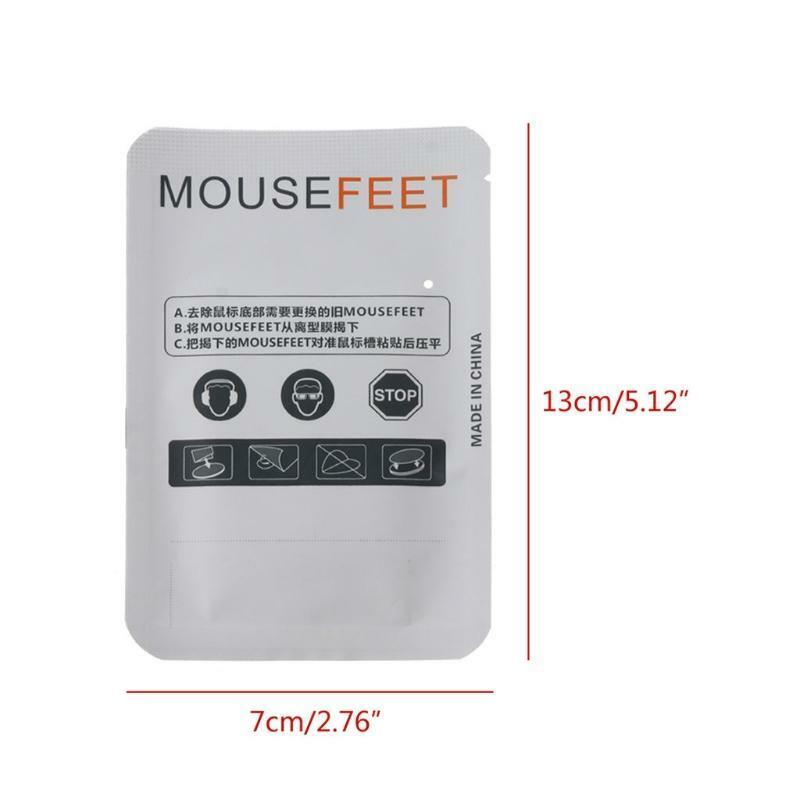 1 set Mouse Skate Mouse Feet For Razer Basilisk Ultimate Mouse Glides Curve Edge