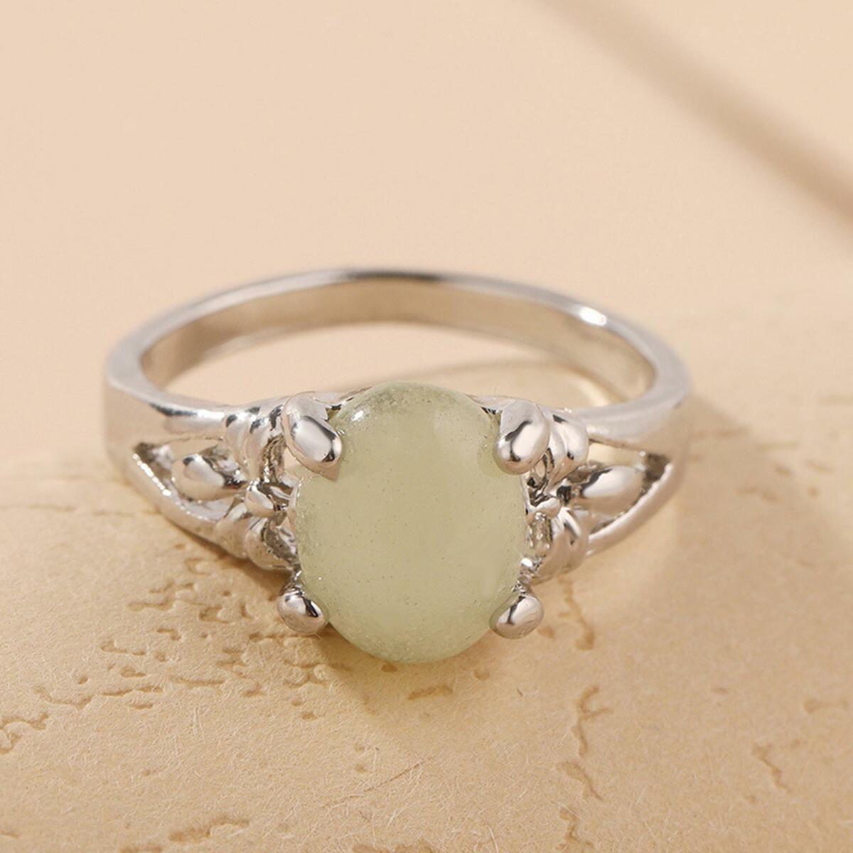 Luminous Glow Ring Finger Rings Glowing  Dark for Party Allergy